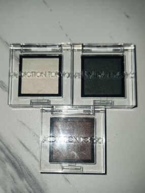 Addiction Tokyo Eyeshadow Trio — Private Note, Jade Green And Drop Out
